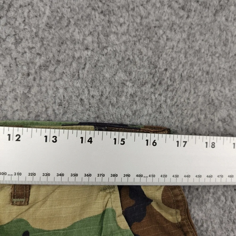 Propper Military Pants Cargo Trousers Mens Medium Long Woodland Camo Combat EUC